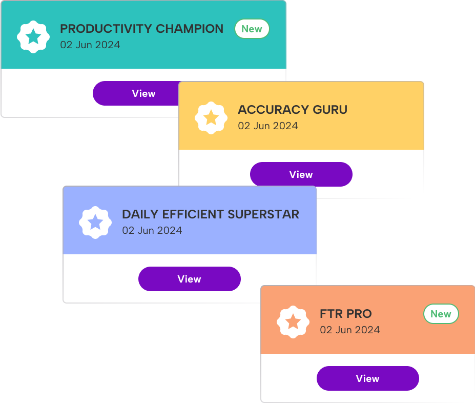Badges Interface Placeholder
